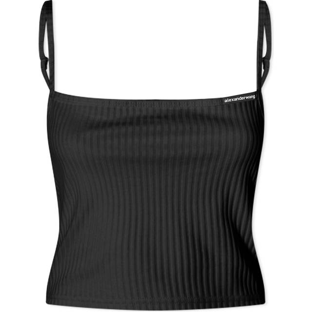 alexanderwang.t Black Cropped Camisole - 001 Black - XL