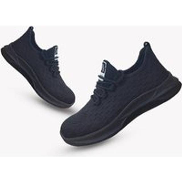 Lightweight Safety Shoes Breathable Toe Cap, Puncture Proof Safety Trainers for Men Women (Navy Blue, 11) - Dark Navy - 10