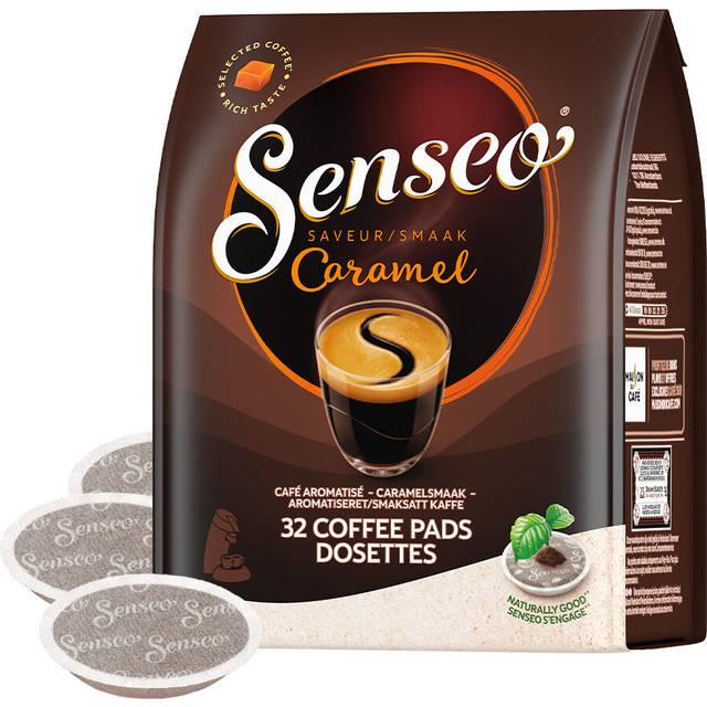 Senseo Karamell - 32 pads till Senseo