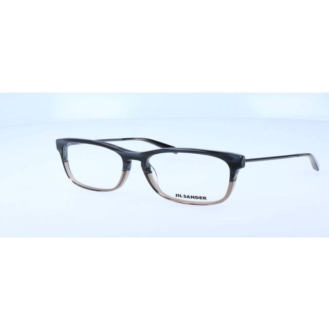 Jil Sander J 4011 B Men&#39;s Eyeglasses Blue Size 55 (Frame Only) - Blue Light Block Available - Grey (55)