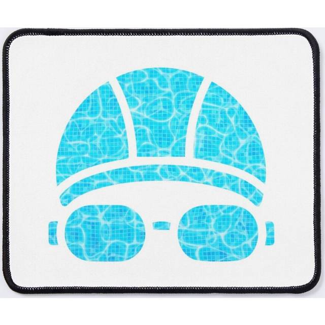 Mouse Pad Creative Swimming of the Pool Gift 11.8 x 9.8 inch Computer Mat Gaming Office Mousepad