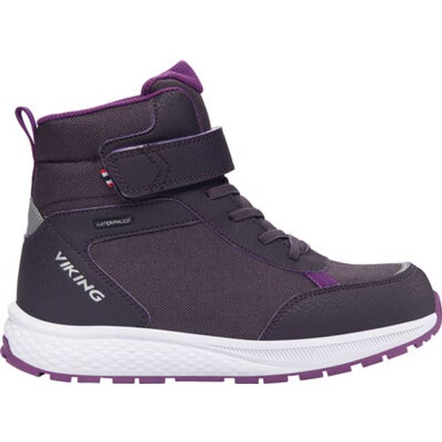 Viking Unisex barn Equip Warm Wp 1v Snow Boot, Svart grå, 32 EU