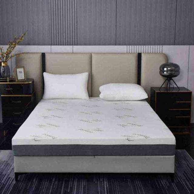 Ezysleep 18Cm Bamboo Memory Foam Mattress - Superking, White