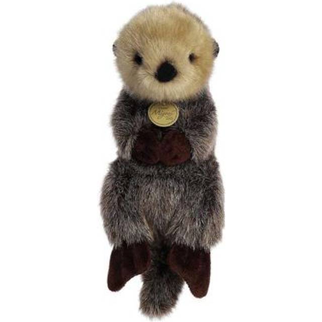 Aurora? Adorable Miyoni? Baby Sea Otter Stuffed Animal - Lifelike Detail - Cherished Companionship - Brown 9.5 Inches