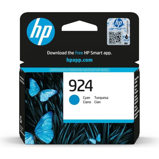 HP 924 (4K0U3NE) cyan bläckpatron (original)