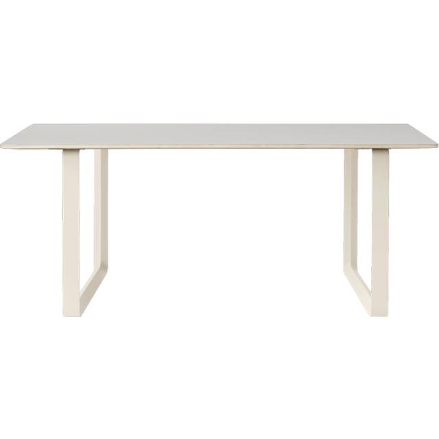 Muuto 70/70 matbord 170x85 cm Grey linoleum-Plywood-Sand - Grå