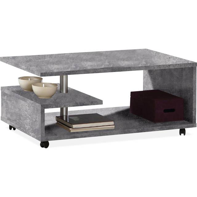 Florence Bailey Concrete Grey Coffee Table - Furniture to Go - 60 x 105 x 45cm