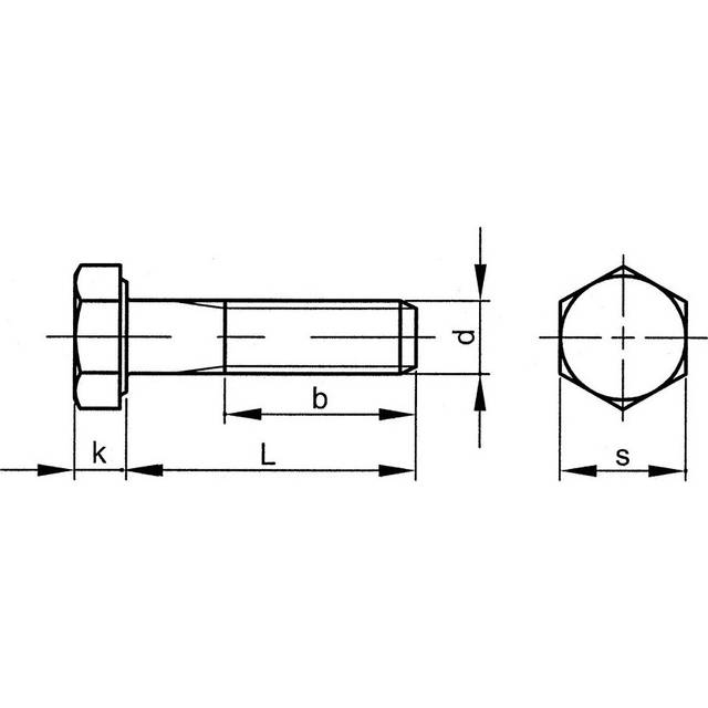 Qualfast M16X75 Hex Head Bolt z&y (GR-8.8)