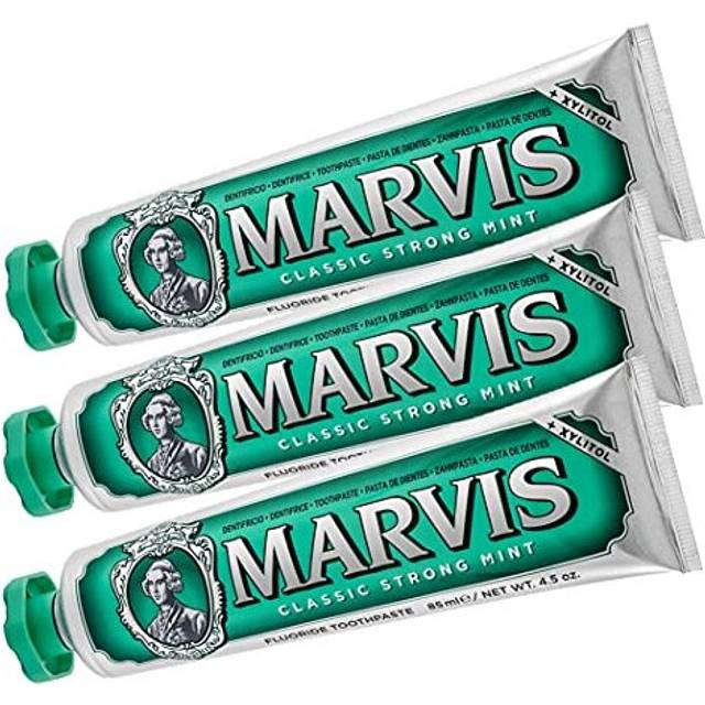 Marvis Classic Strong Mint Toothpaste Bundle (3x85ml)