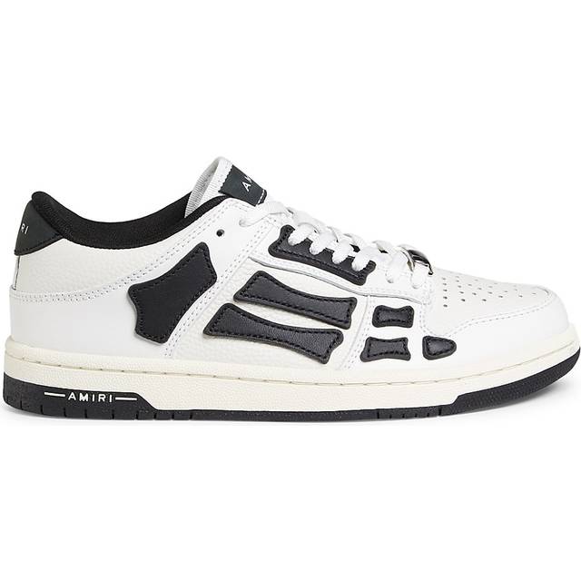 AMIRI White & Black Skel-Top Low Sneakers - White Black - IT 39