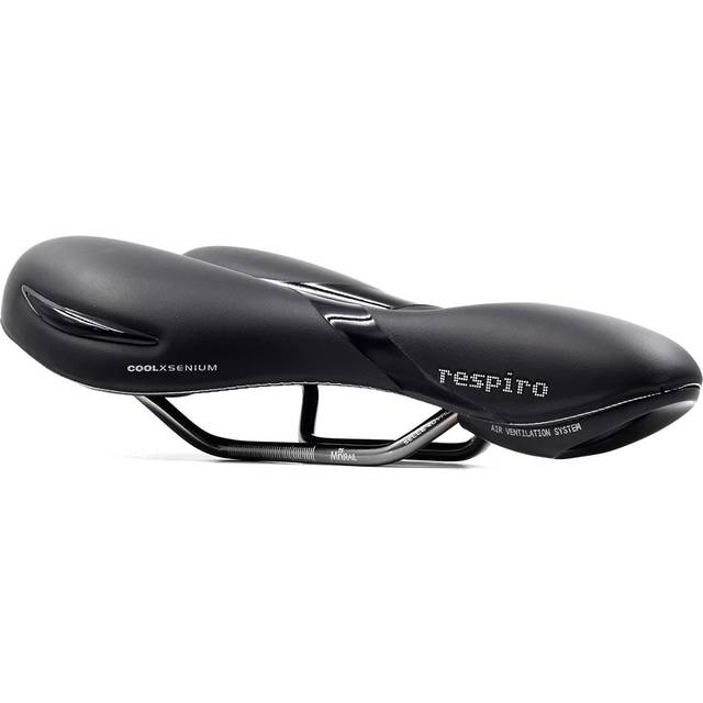 Selle Royal 5130HRTA891L4 Sella Respiro Athletic, Pelle, Nero