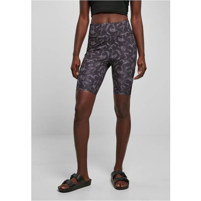 UC Ladies UC High Waist Tech Mesh AOP Cycle Shorts Midnight / XS Shorts