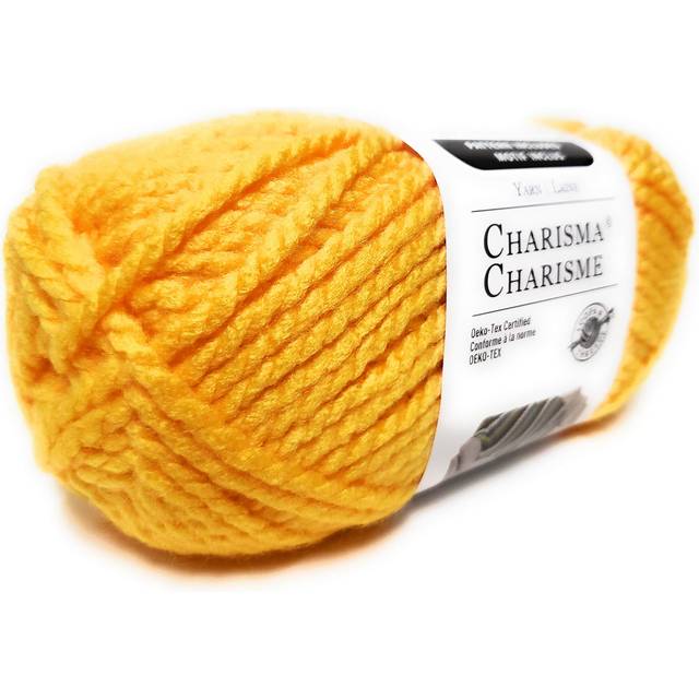 Loops & Threads Charisma Yarn  1 Ball  Yellow  3.5 Ounces