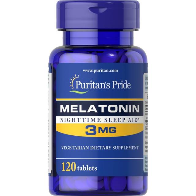 Melatonin, 3 mg - 120 tabletter