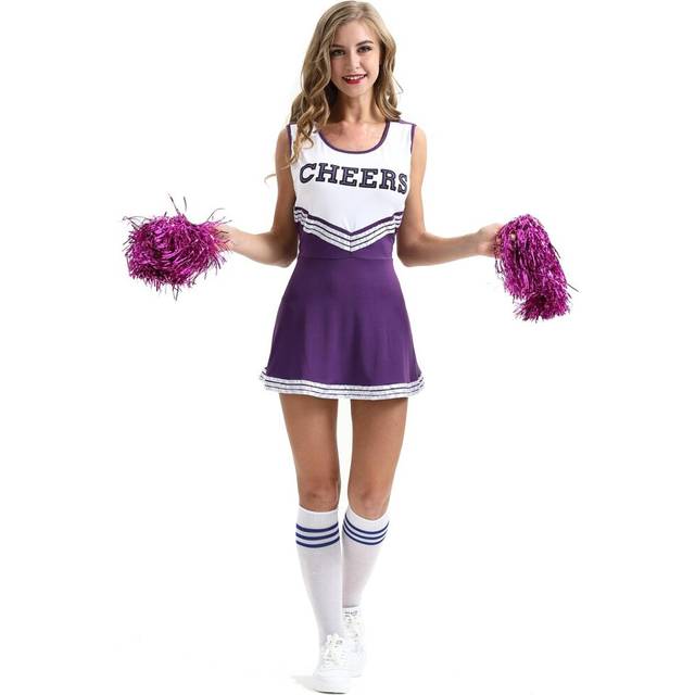 Cheerleader Costume Schoolgirl Lingerie Dirndl School Girl Sexy Costumes Women Cosplay Halloween Disfraz Mujer Sexi XS-XXL Size