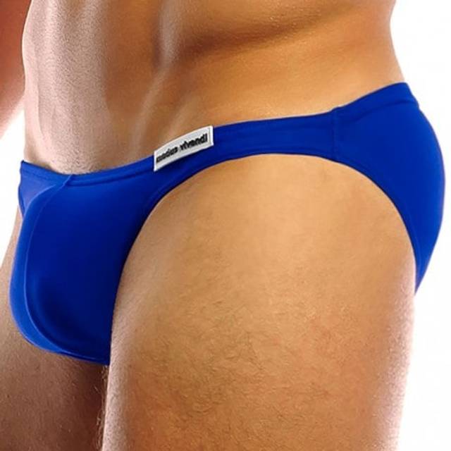 Modus Vivendi Super Low Cut Swim Brief - Blue