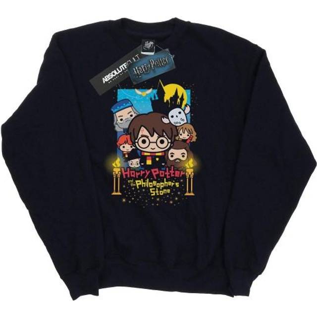 Harry Potter  Sweatshirt Philosopher apos;s Stone  - UK S - Black - UK S