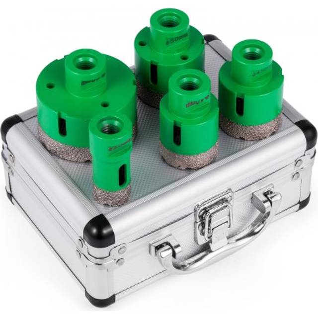 Vevor - Mophorn 5-Piece Diamond Hole Saw Set M14 25/40/45/50/68MM Drill Bits for Tiles Ceramic Granite