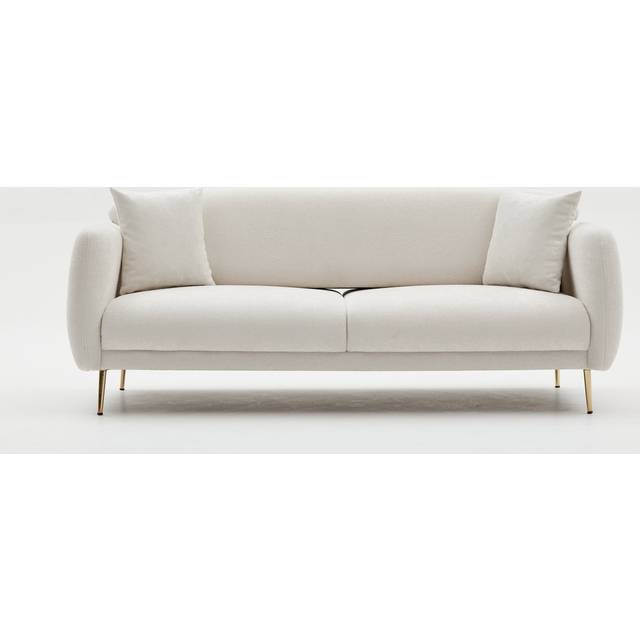 Hanah Home - Soffa Bädd 3-sits Clara - Beige