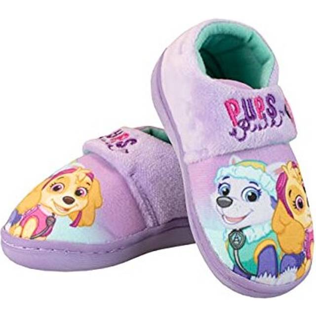Skye and Everest Pups Rule Slippers - Pink - Infant 8