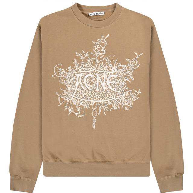 Acne Studios, Sweatshirts, male, Beige, S, Stylish Sweatshirt