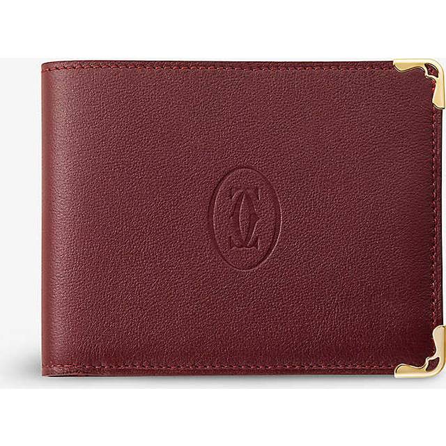 Leather Must de Cartier Wallet - Red - One size