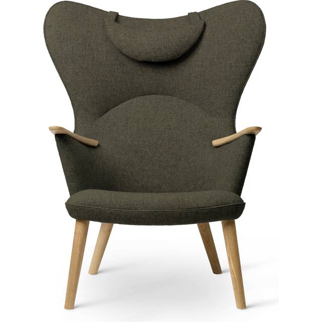 Carl Hansen - CH78 Fåtölj, Klarlackad Ek, Tyggrupp 3 Fiord 0961 - Fåtöljer - Hans J. Wegner