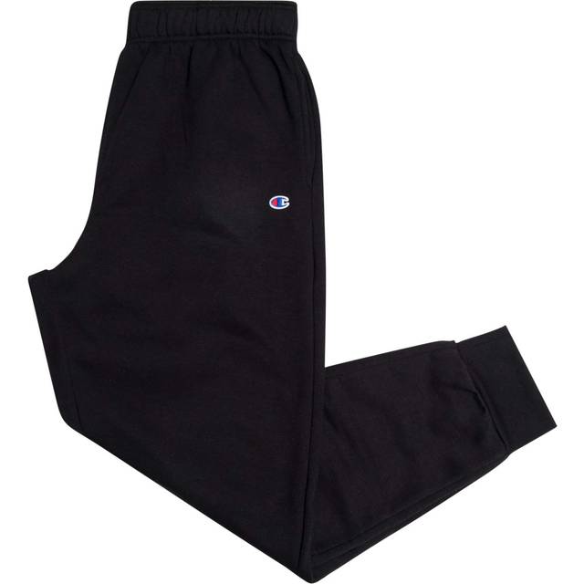 Champion Sweatpants Men Big and Tall - Powerblend Workout Lounge Joggers for Men Black