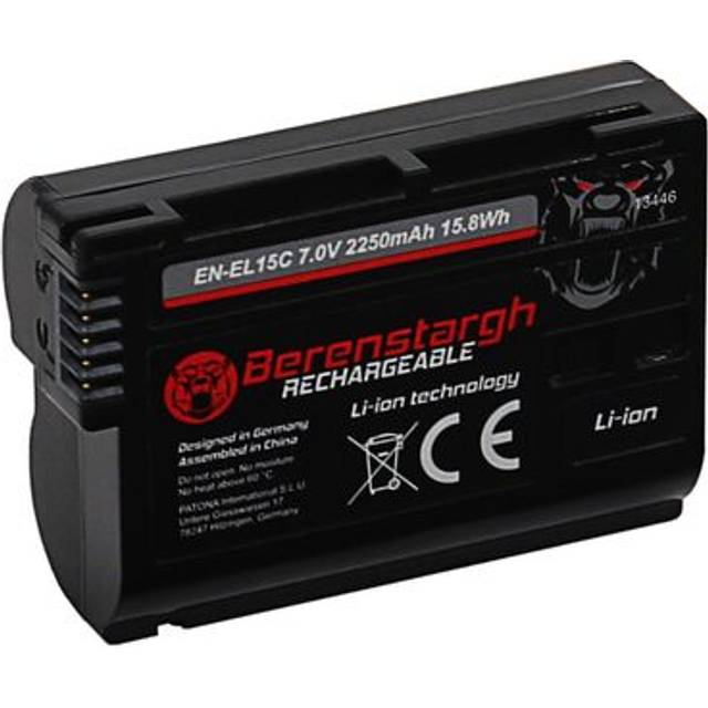 Berenstargh Nikon battery EN-EL15C, 2250mAh, 7.2V