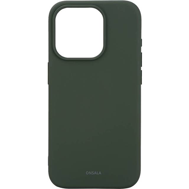 Onsala Back Sil Touch Recycled MagSerie iPhone 15 Pro Olive Green