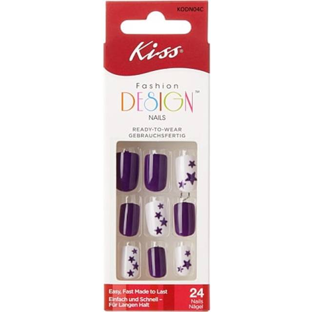 Kiss Kunstige negle KODN04C Star Spangled