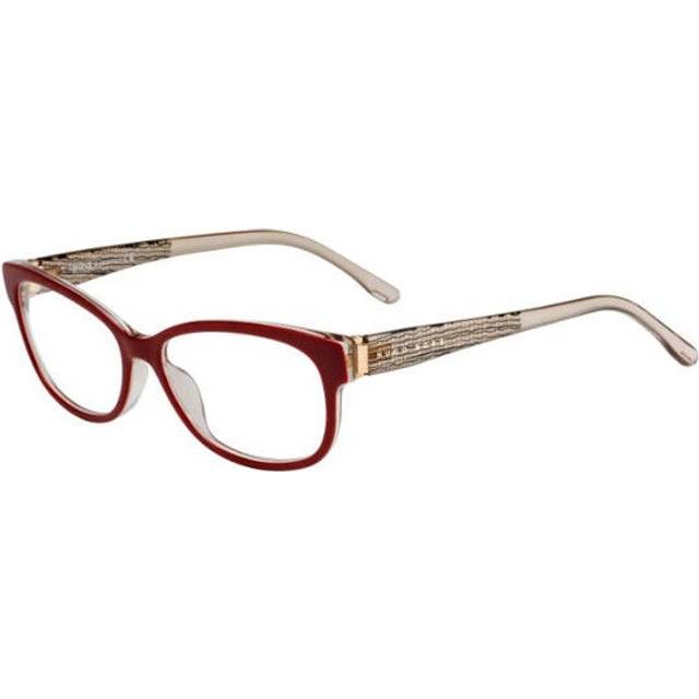 BOSS 0851 C19 Women's Eyeglasses Red Size 54 (Frame Only) - Blue Light Block Available (54)