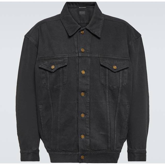 SAINT LAURENT - Denim Jacket - Men - Black - IT 46