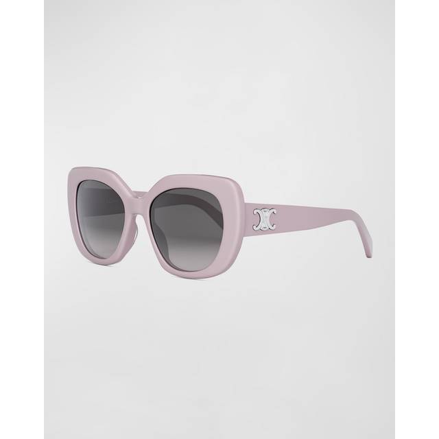Celine Brown Gradient Cat Eye Ladies Sunglasses CL40226U 72F 55 - Pink (OS)