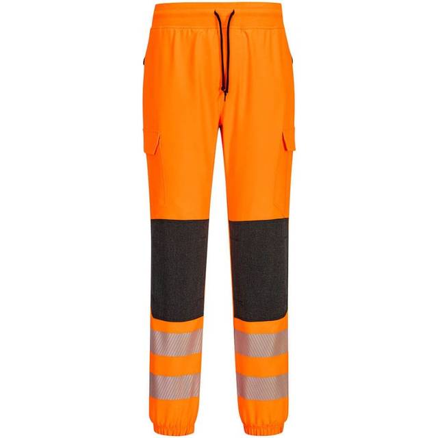 Portwest KX3 Hi-Vis Flexi Class 2 Jogger - Orange/Black - Large
