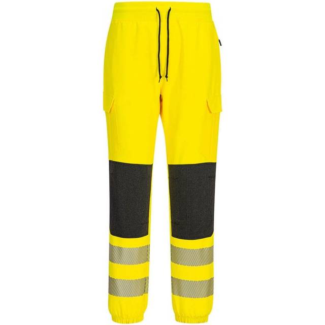 Portwest KX3 Hi-Vis Flexi Class 2 Jogger - Yellow/Black - Small