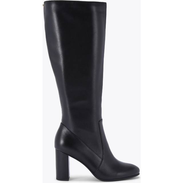 Carvela Womens Leather Pose Knee High Boots - Black Leather (archived) - Size UK 3