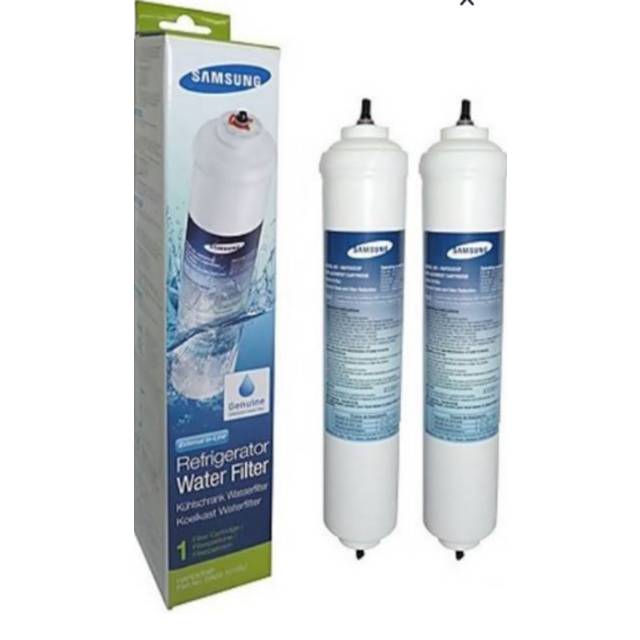 Fridge External Water Filter Pack Of 2 : Compatible With HAFEX/EXP, DD7098, DA2010CB, BL-9808, USC100, WSF100, WF001.
