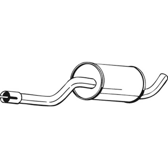 BOSAL 235-259 Mittenljuddämpare