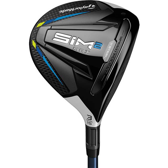 TaylorMade SIM 2 Max Golf Fairway Wood - 5 Wood 18* Fujikura Ventus Blue Regular