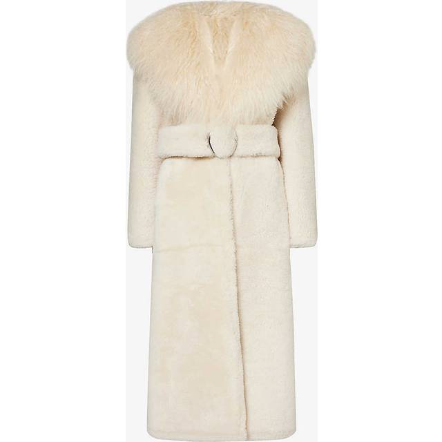 Jacquemus - Le Manteau long pilou - Blanc - Taille: 36