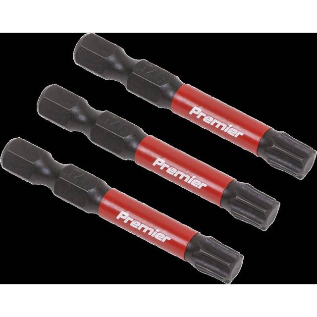 Sealey Premier TRX-Star* T40 Impact Power Tool Bits 50mm - 3pc