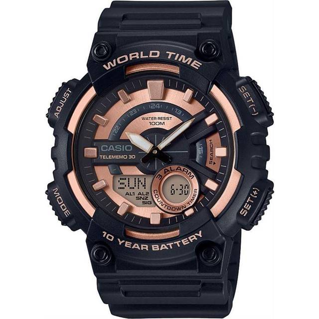 Casio AEQ-110W-1A3VDF Analog-Digital Quartz Men's Watch