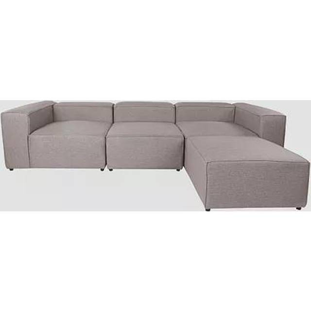 Hanah Home - Hörnsoffa - Cahit - Brun