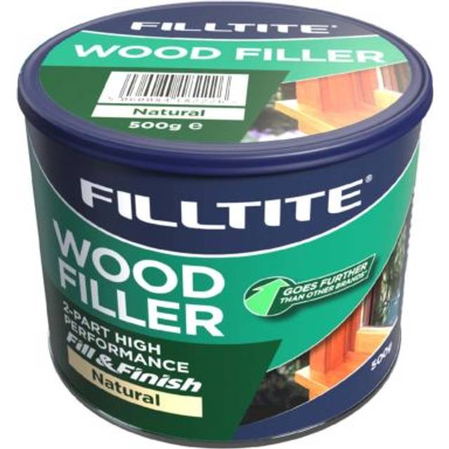 Filltite 2 Part Wood Filler White 500G Styrene Free