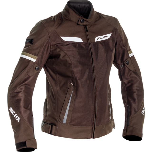 Richa Lena 2 Mesh Women&#39;s Motorcycle Jacket Brown S (S)