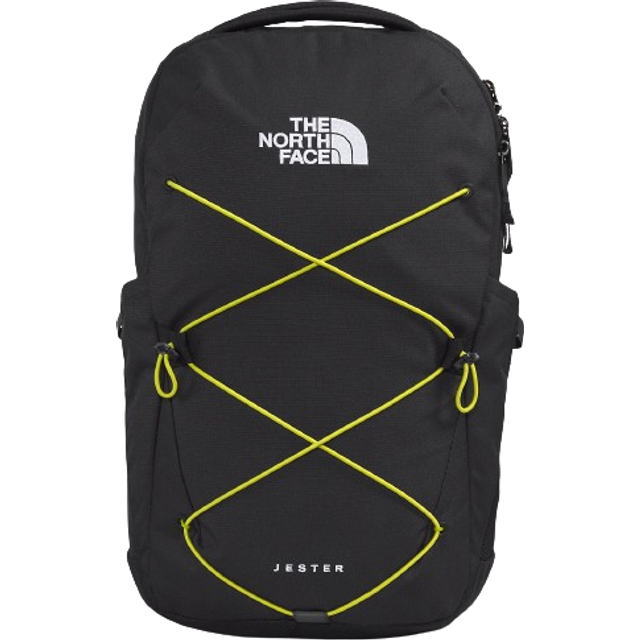 The North Face Jester Backpack TNF Black Light Heather Sulphur Spring Green Price