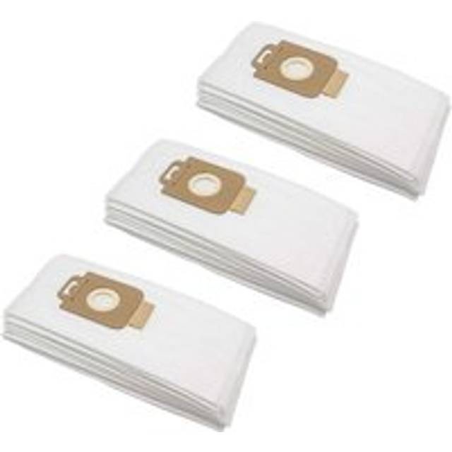 Vhbw - 30 microfleece Dust Bags Replacement for Nilfisk 22359500 for Vacuum Cleaner, White