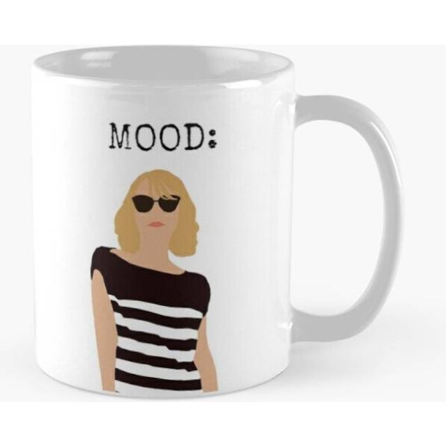 Mugs 11oz Mood: Bridesmaids Annie Coffee Ceramic Mug Funny Anniversary Novelty Christmas Gift