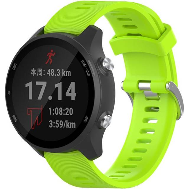 Garmin Forerunner 245 Klockarmband i silikon - Grön